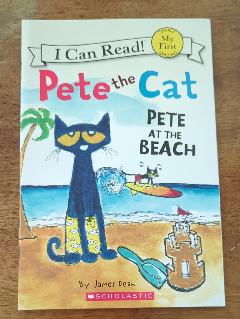 5 ⭐️ for $25 Pete the Cat At The Beach Book
